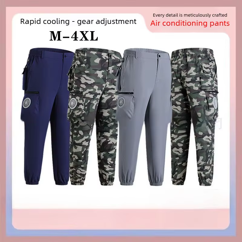 Pantalones trabajo ventilados para verano, exteriores y soldadura - imagen 4