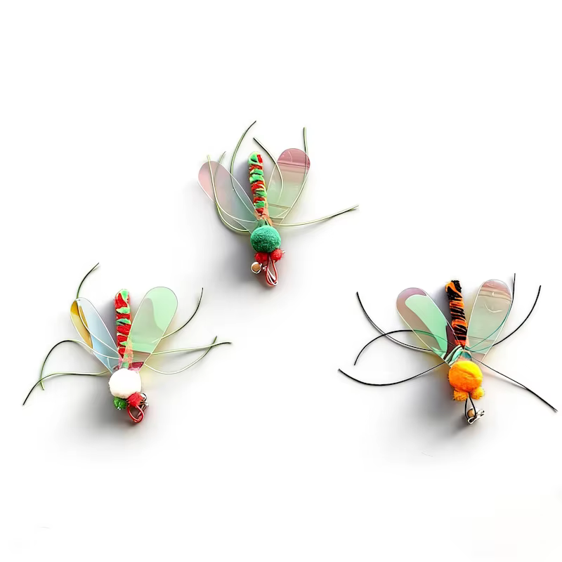 Juguete de peluche insecto para gatos – Pack interactivo - imagen 3
