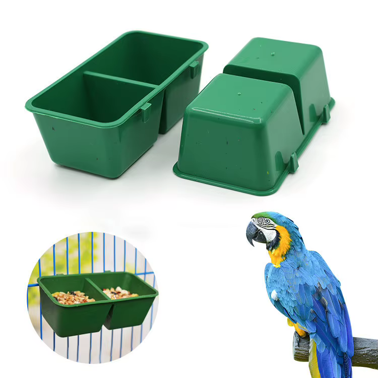 Comedero wifi universal para aves, loros y conejos – Jaula alambre - imagen 4