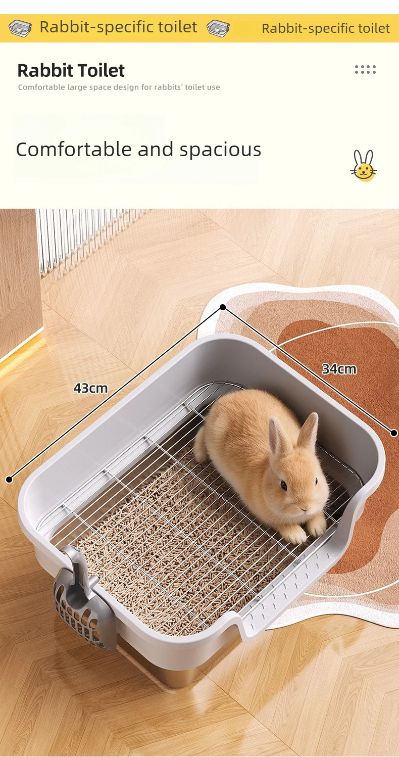 Inodoro de pared alta para animales pequeños