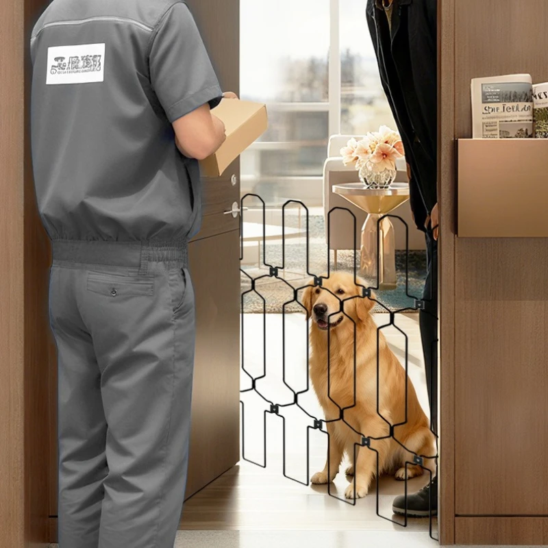 Barrera Metálica Retráctil para Perros y Gatos – Interior y Exterior - imagen 2