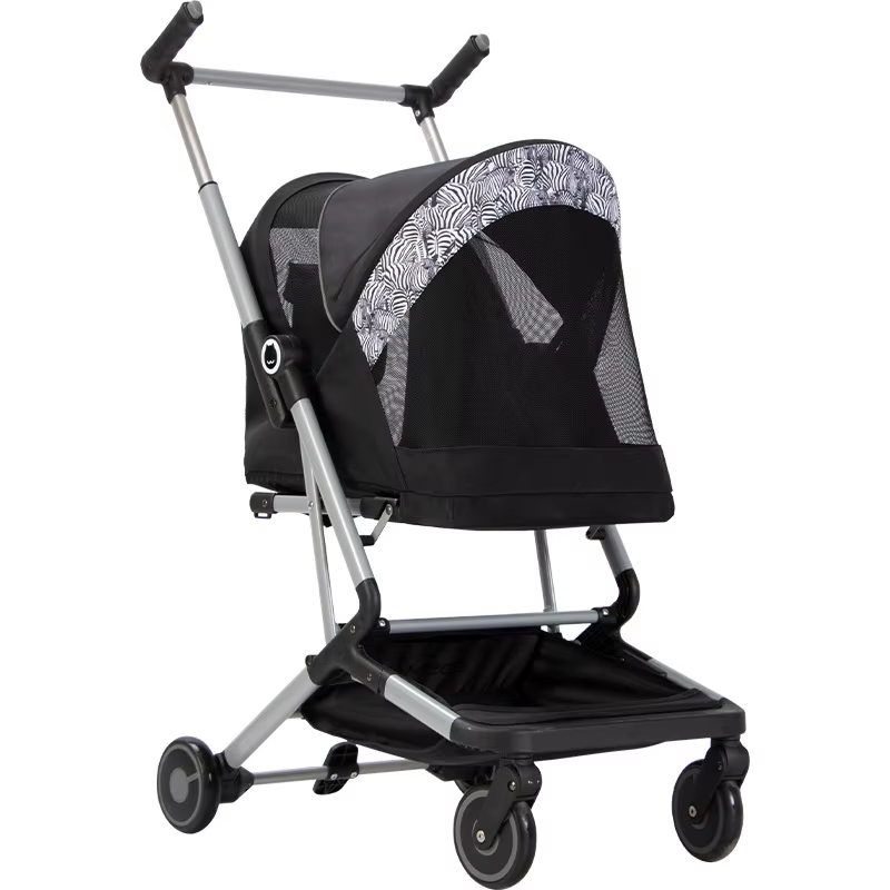 Carrito plegable para perros y gatos ligero y espacioso - imagen 2