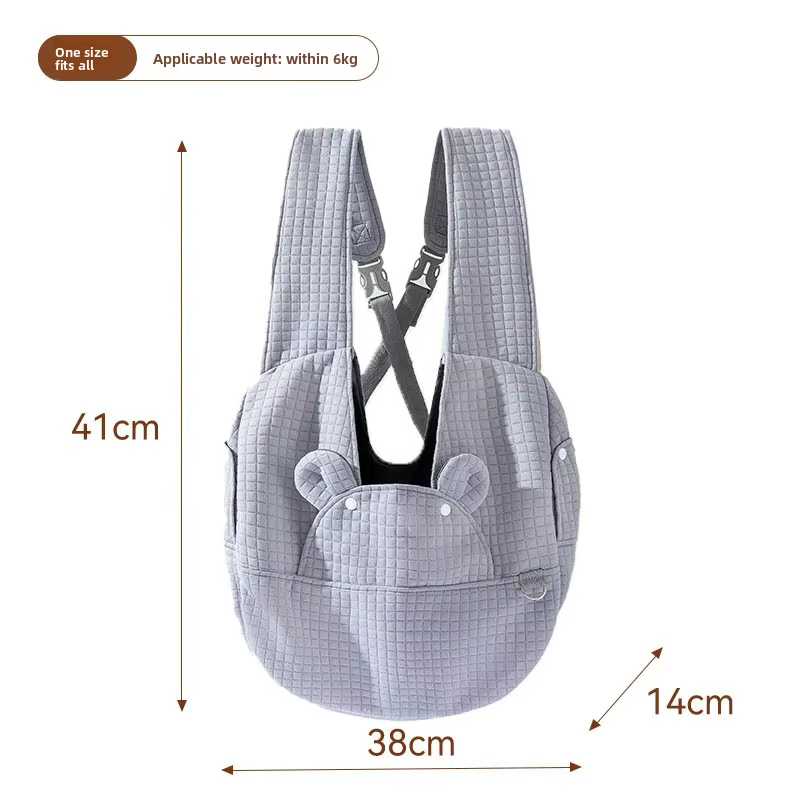 Mochila ajustable para gatos y perros pequeños – Gran capacidad - imagen 2