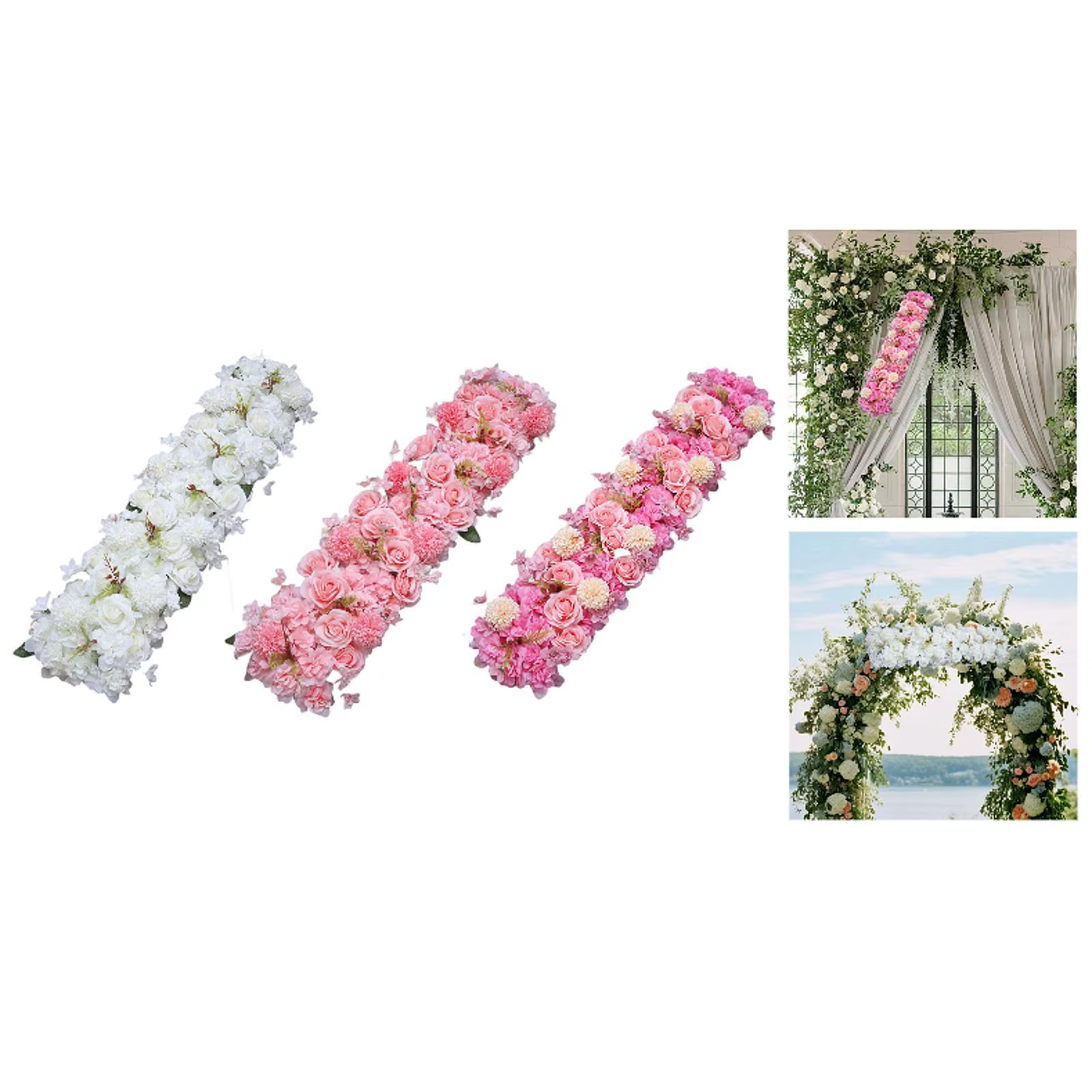 Arco de flores 3D para gatos y perros – Adorno artificial - imagen 3