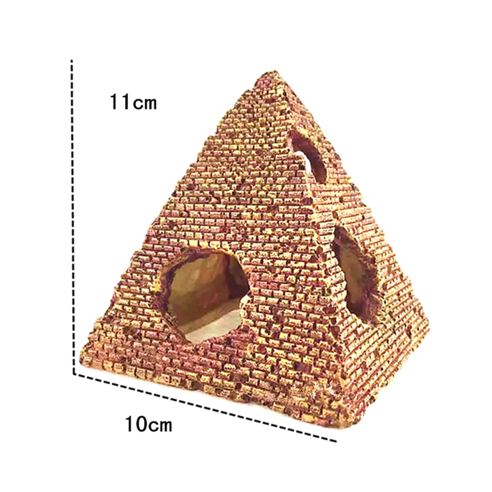 Cueva Resina Castillo Acuario para Peces y Plantas – Adorno Decorativo - imagen 4