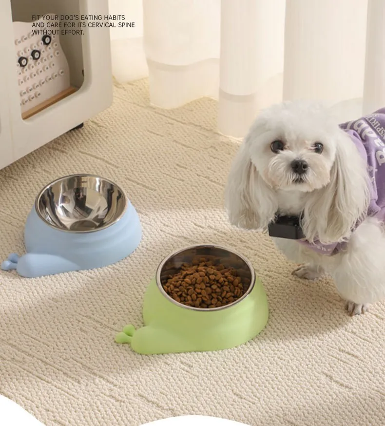 Tazón de acero inoxidable para perros