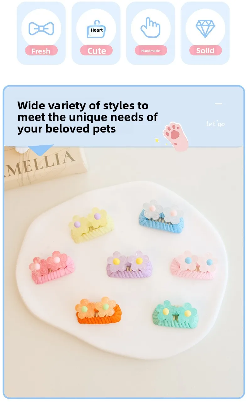 Muestras de pinzas en diferentes colores metálicos