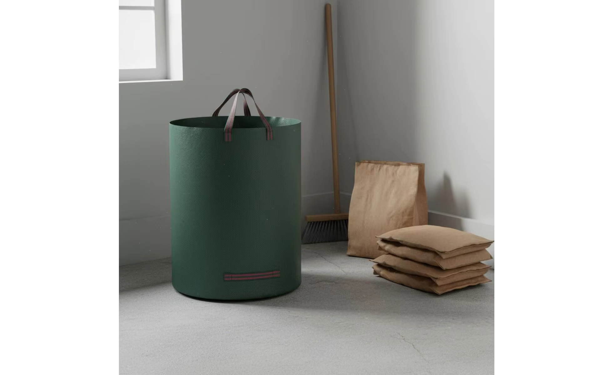 Bolsa plegable para guardar sin ocupar mucho espacio