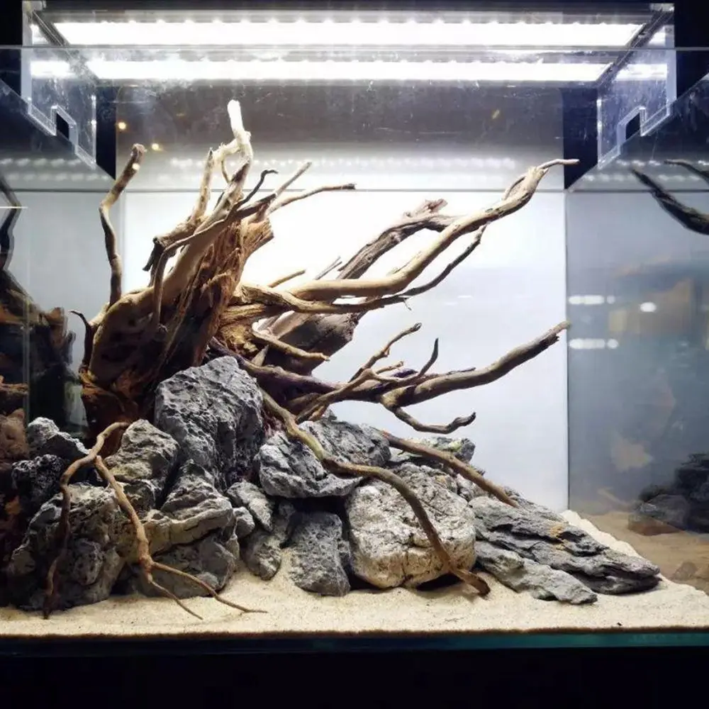 Tronco decorativo para acuario
