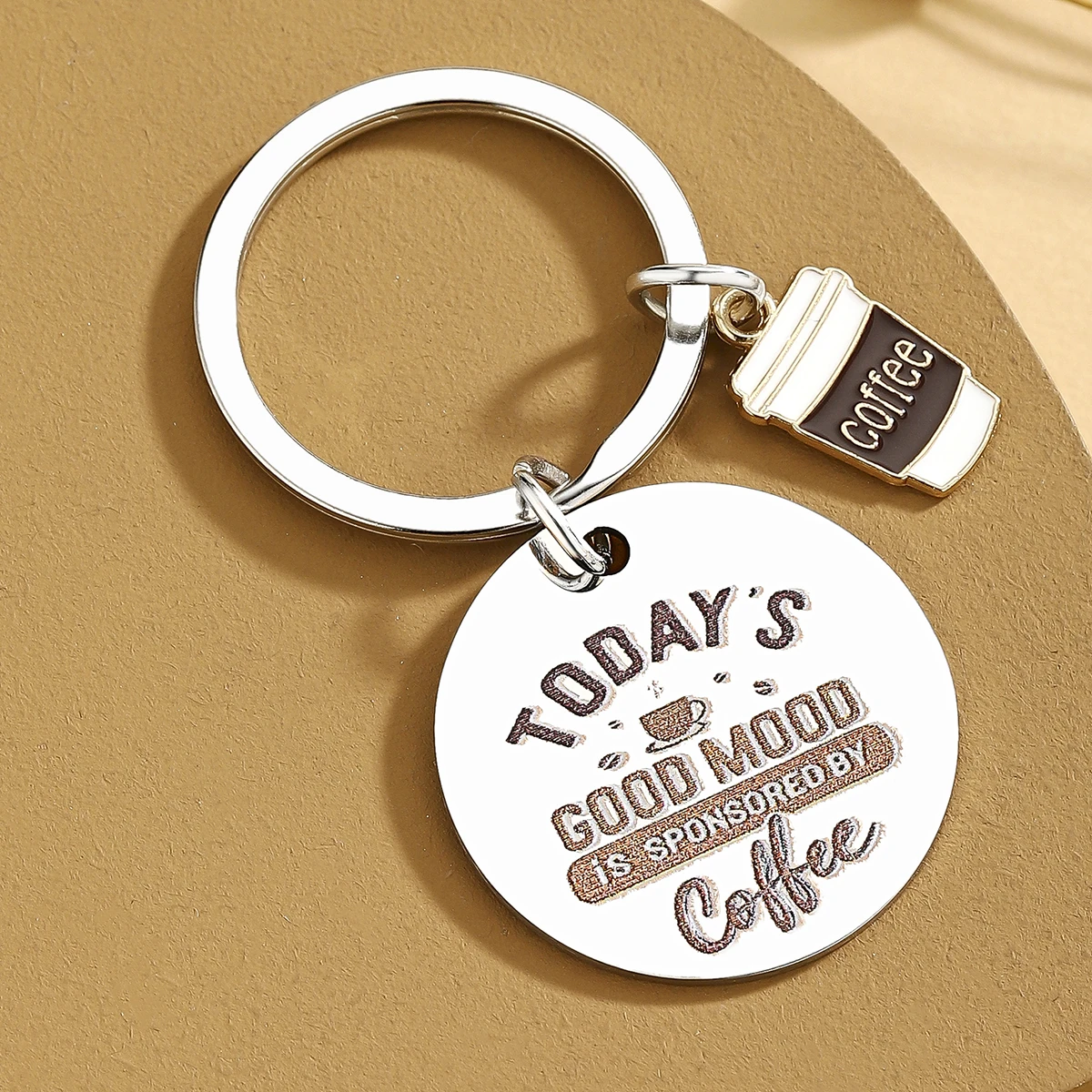 Llavero café para amantes del café, regalo para baristas y parejas - imagen 5