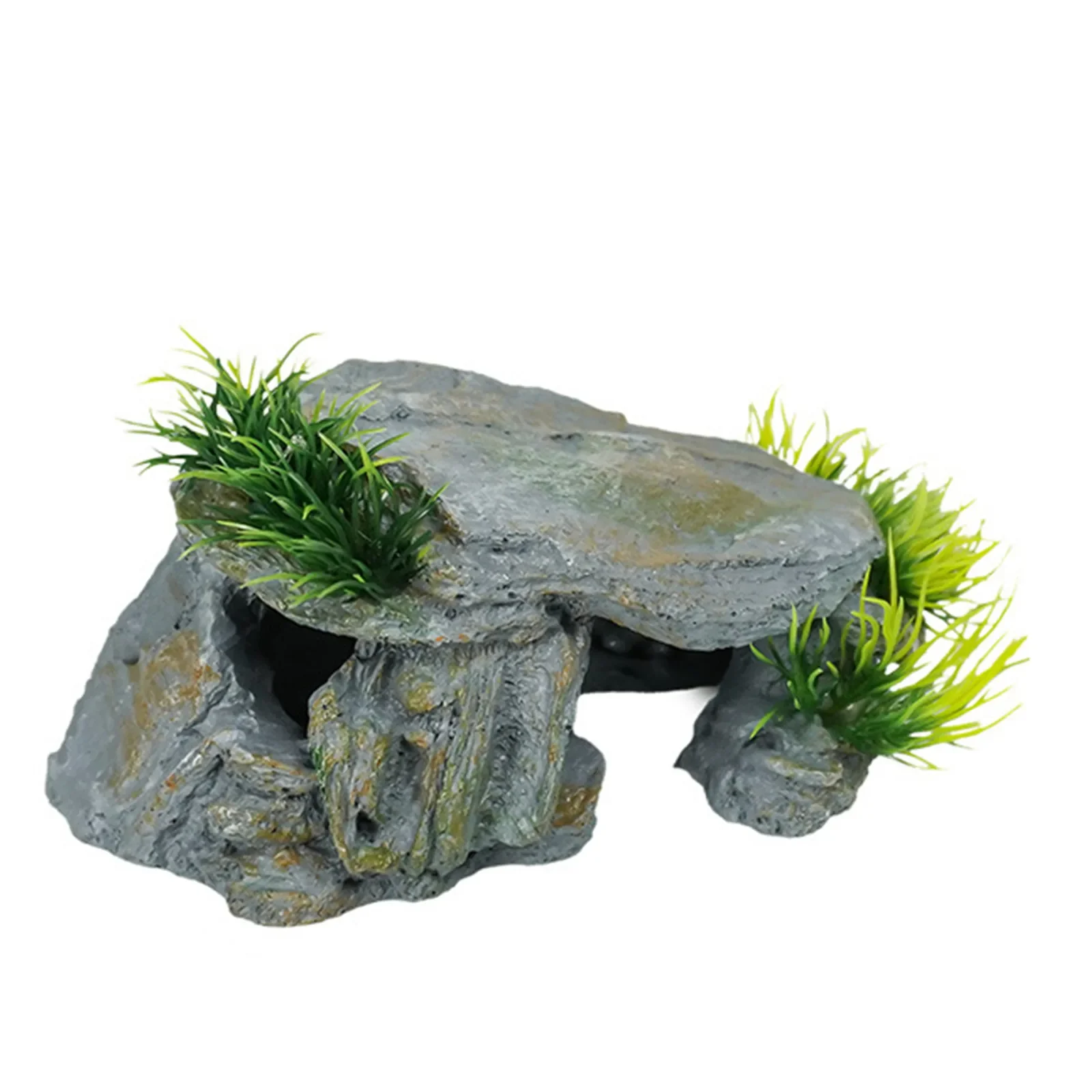 Cueva de estilo roca natural para acuario y terrario