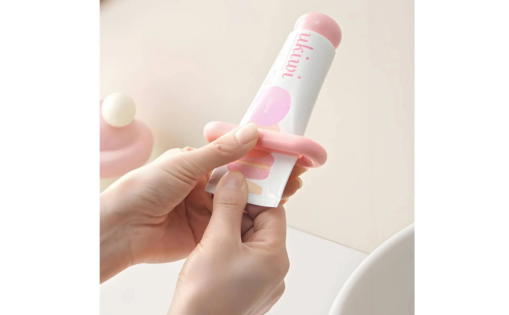 Organizador de baño para tubos y cremas