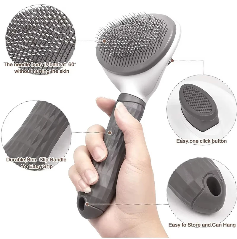 Cepillo suave para el cuidado del pelo