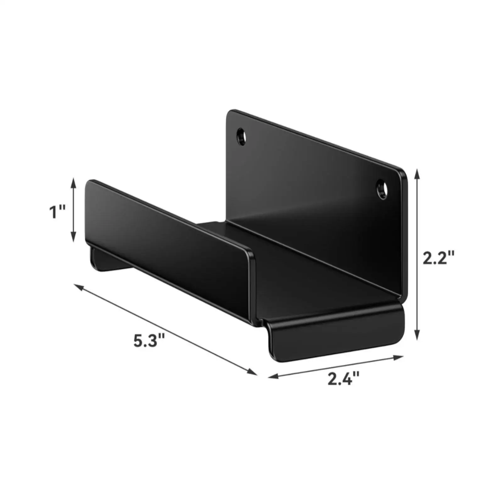 Gancho utilitario de acero para garage con acabado protector antideslizante