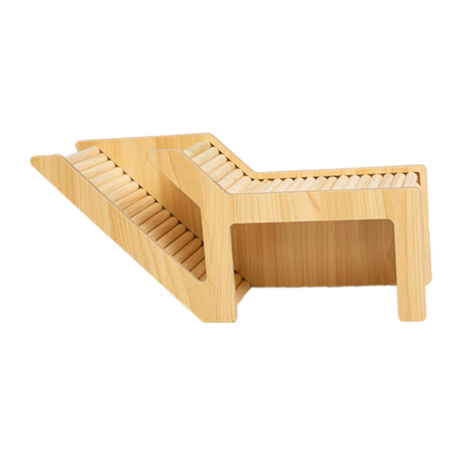 Juguete de madera con laberinto para hámster – Castillo con escalada para roedores - imagen 4