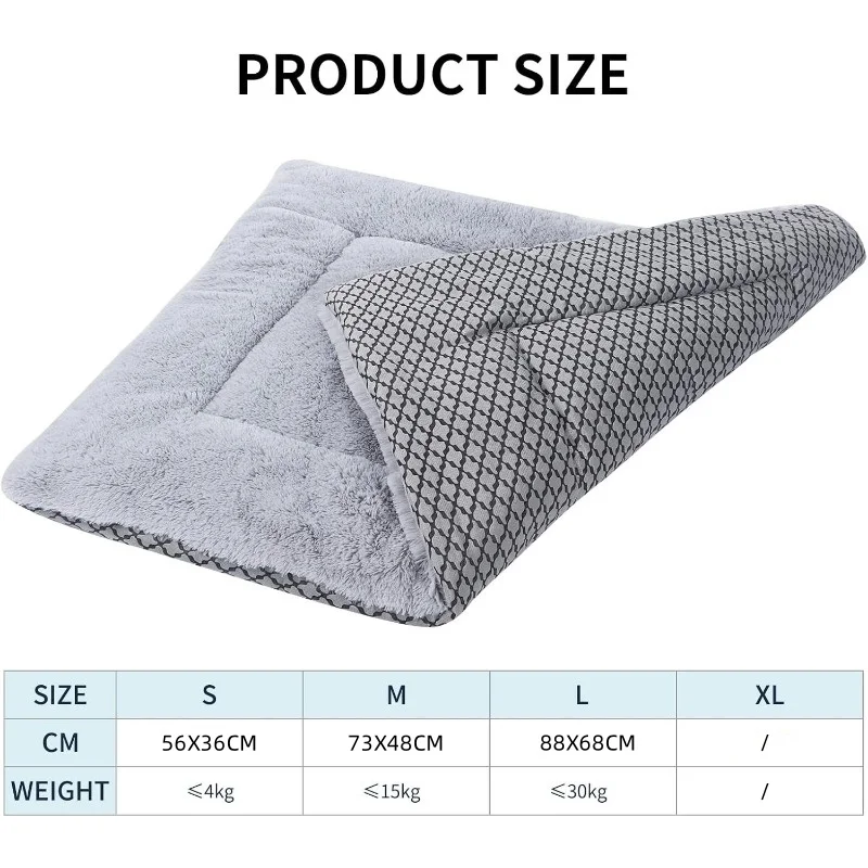 Estera QiuqiuPetty en tono gris con textura de felpa