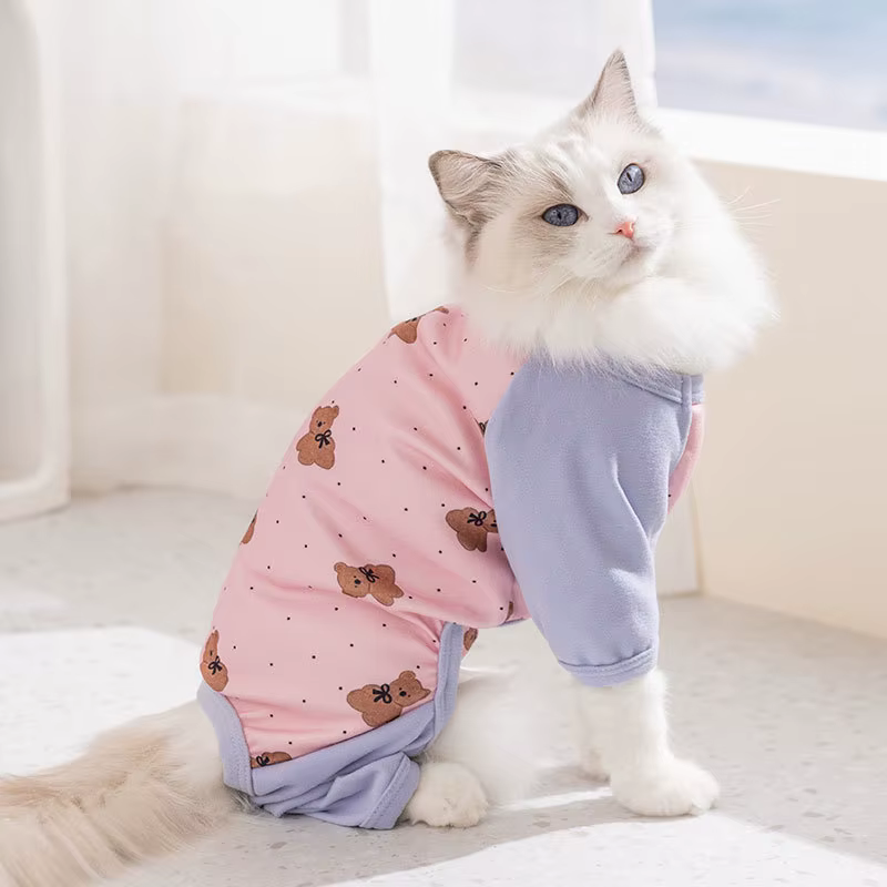 Mono de osito para perros pequeños – Sudadera Chihuahua térmica - imagen 2