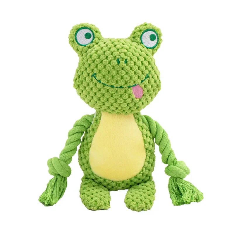 Juguete de felpa en forma de rana