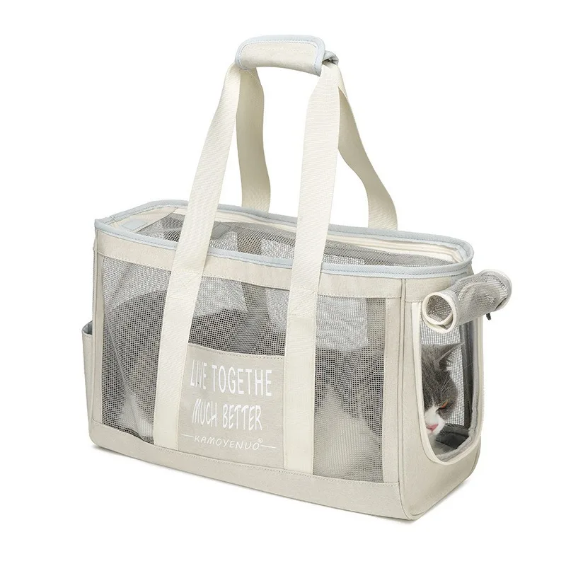 Bolsa de transporte transpirable para perros y gatos de verano - imagen 3