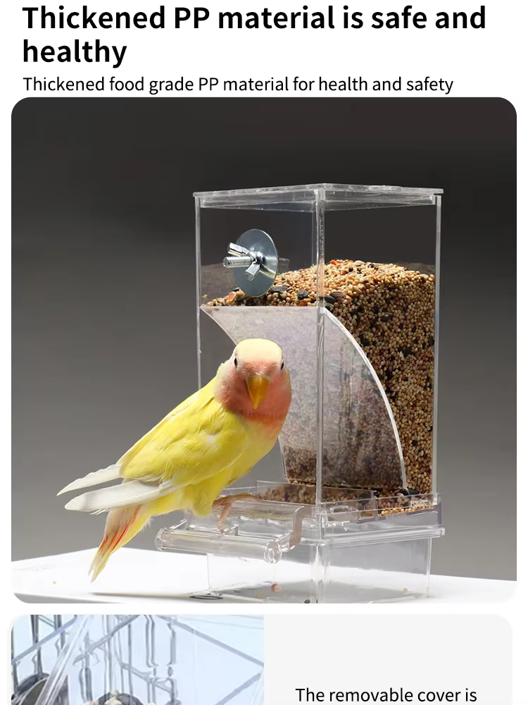 Accesorio esencial para jaulas de aves