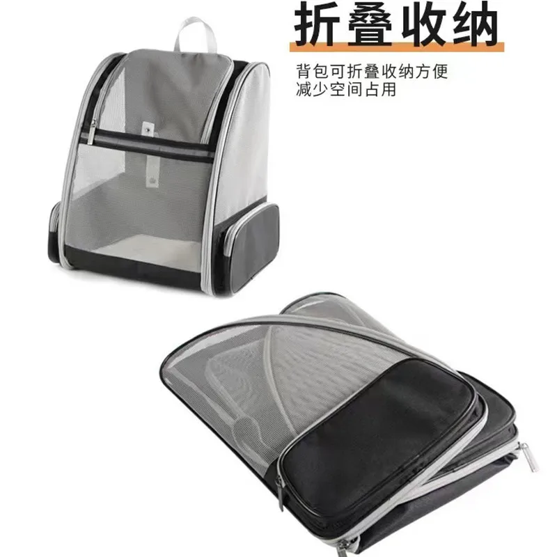 Bolsa de transporte para gatos transpirable de malla para exterior - imagen 3