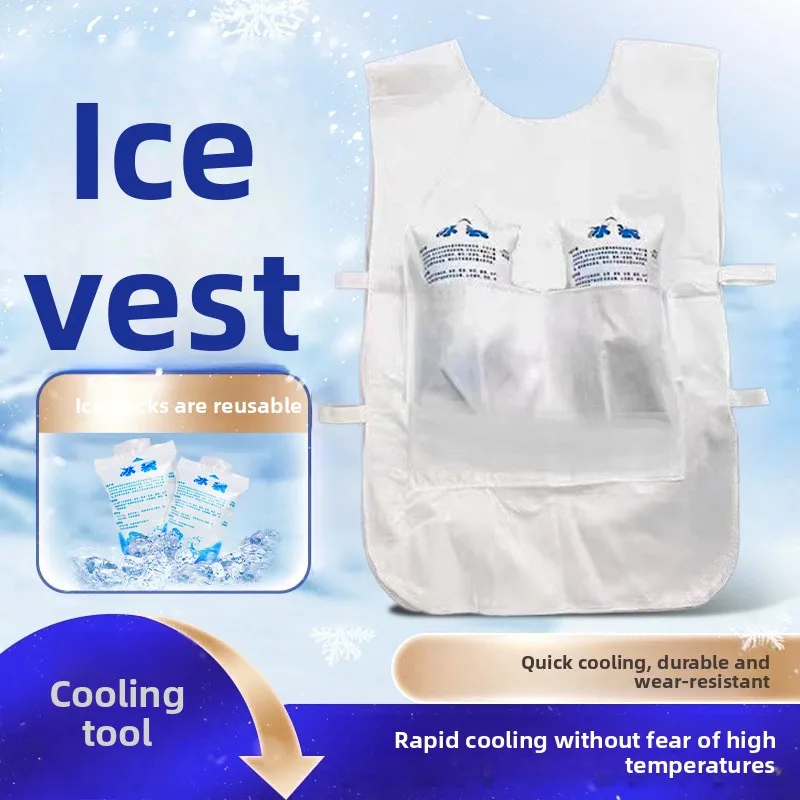 Chaleco Refrigerante para Perros con Bolsas de Hielo