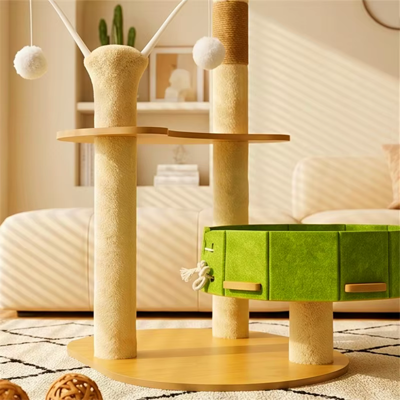 Estructura tipo torre para saltar y explorar