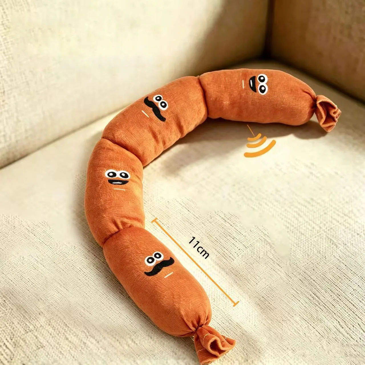 Juguete chirriante resistente para perro: limpia dientes, cachorros - imagen 4