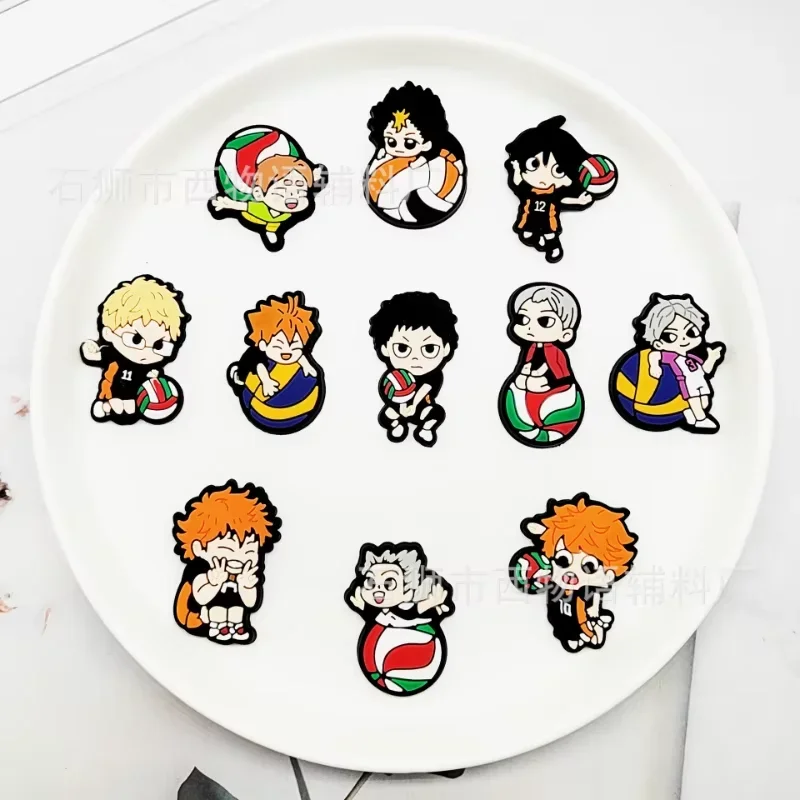 Detalle de diseño Hinata en accesorios para calzado