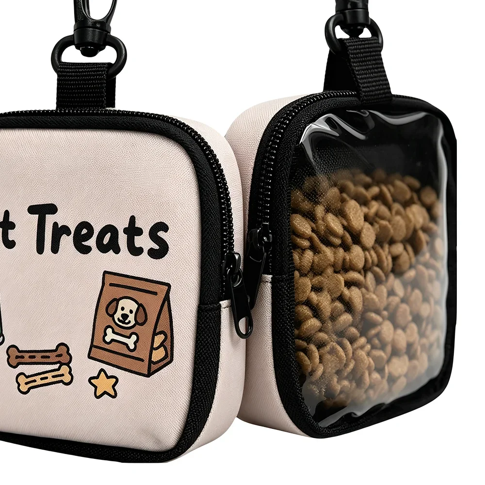 Bolsa de premios para perros con gancho y cremallera - imagen 5