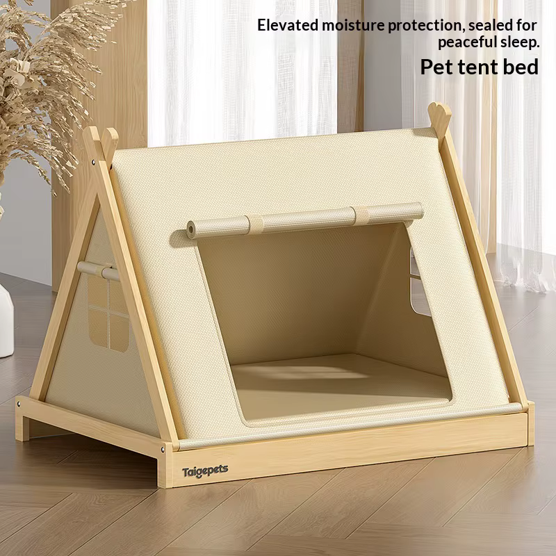Cama tienda elevada, fresca para perros pequeños y Bichón - imagen 4