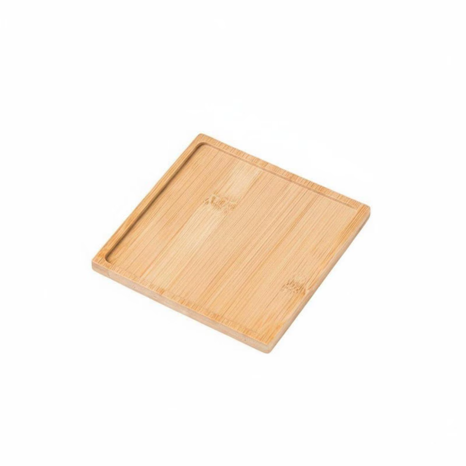 Bandeja para Macetas de Bambú – Plato Protector Impermeable para Interior