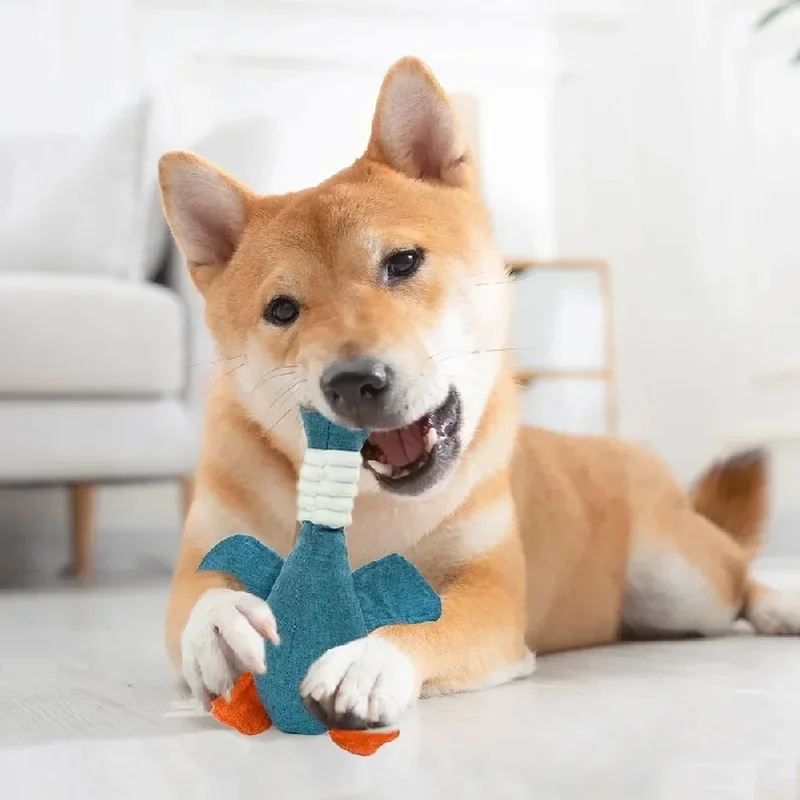 Juguete peluche con sonido para perros – Limpieza dental - imagen 5