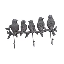 Perchero Decorativo con Diseño de Pájaro – Colgador para Llaves y Bolsos