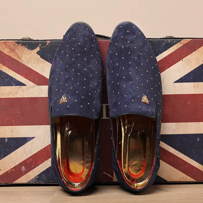 Mocasines de ante para hombre, elegantes y cómodos - imagen 4