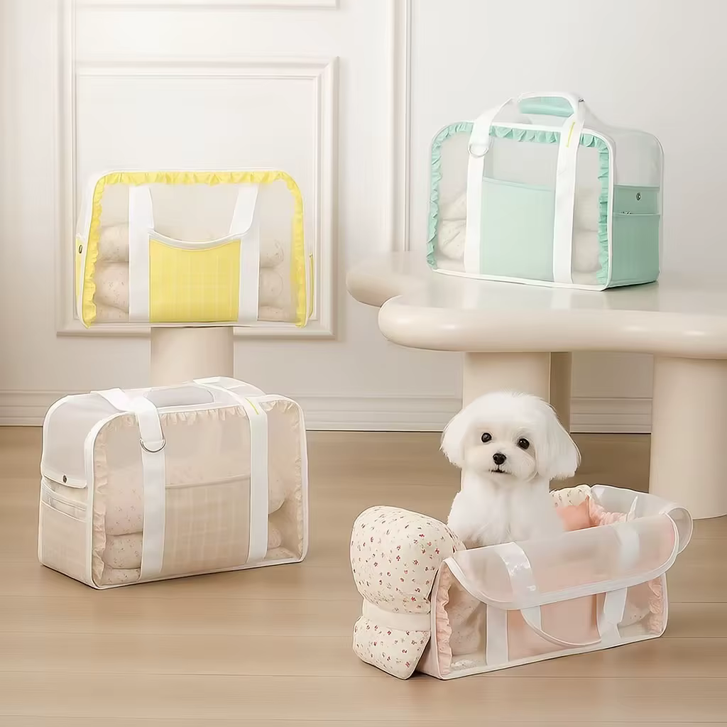 Mochila Transpirable para Gatos – Bolsa de Transporte con Malla