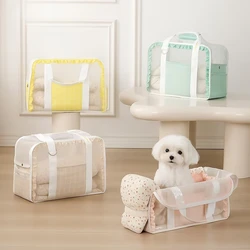 Mochila Transpirable para Gatos – Bolsa de Transporte con Malla