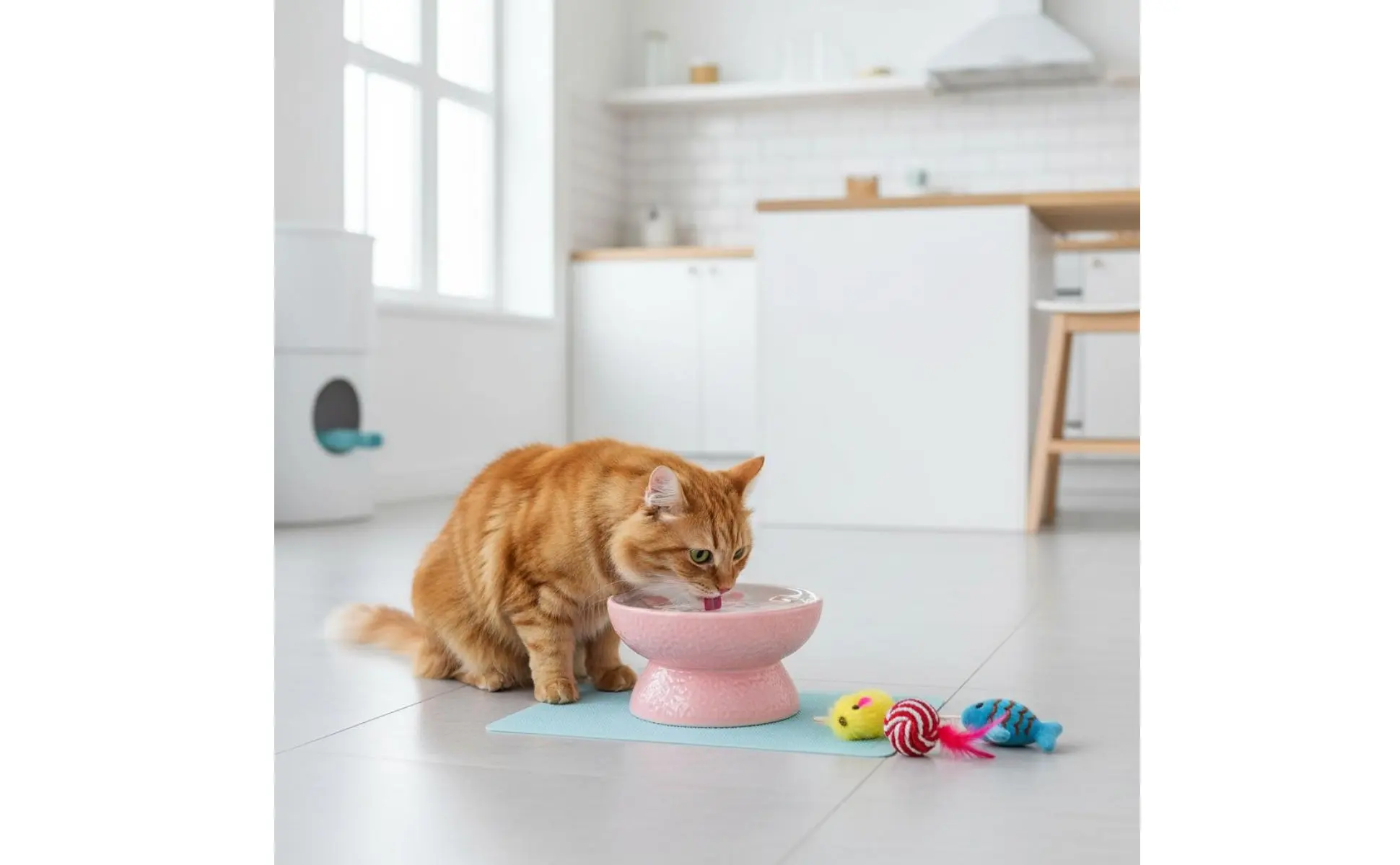 Diseño ergonómico elevado para posición natural de alimentación