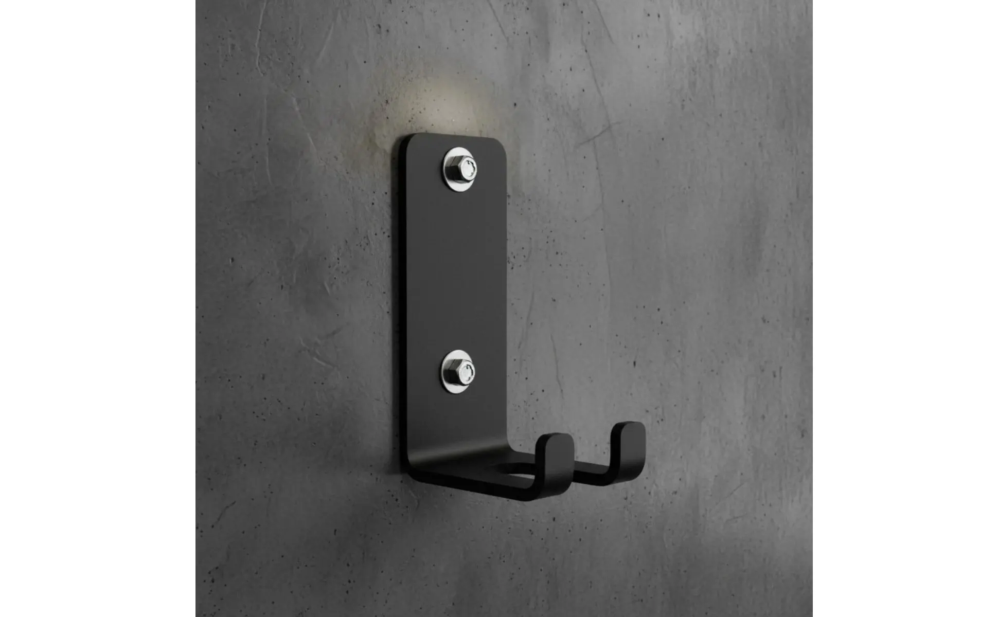 Soporte de pared para barra montado, ideal para ahorrar espacio