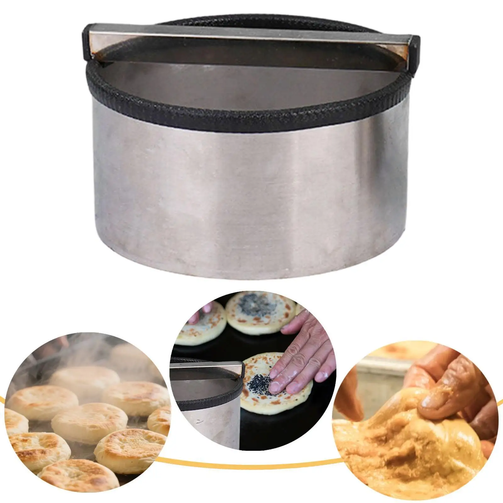 Cortador de donuts de acero inoxidable para repostería - imagen 4