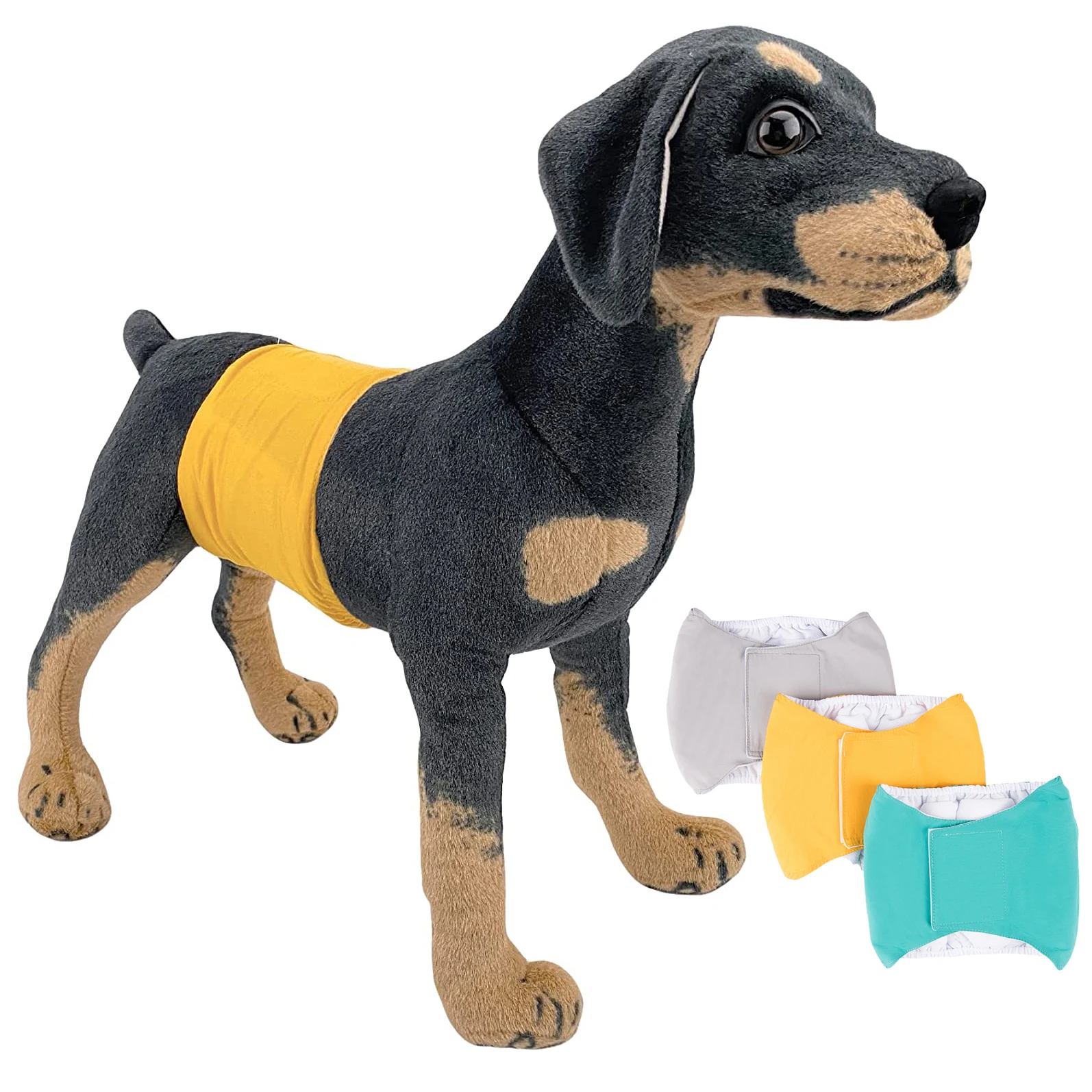 Pañales reutilizables para perros: bandas y protección lavable - imagen 5