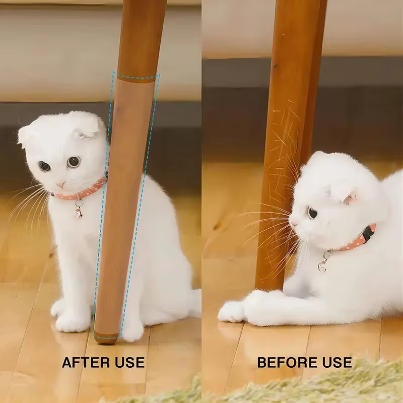 Rascador de patas para gatos instalación rápida