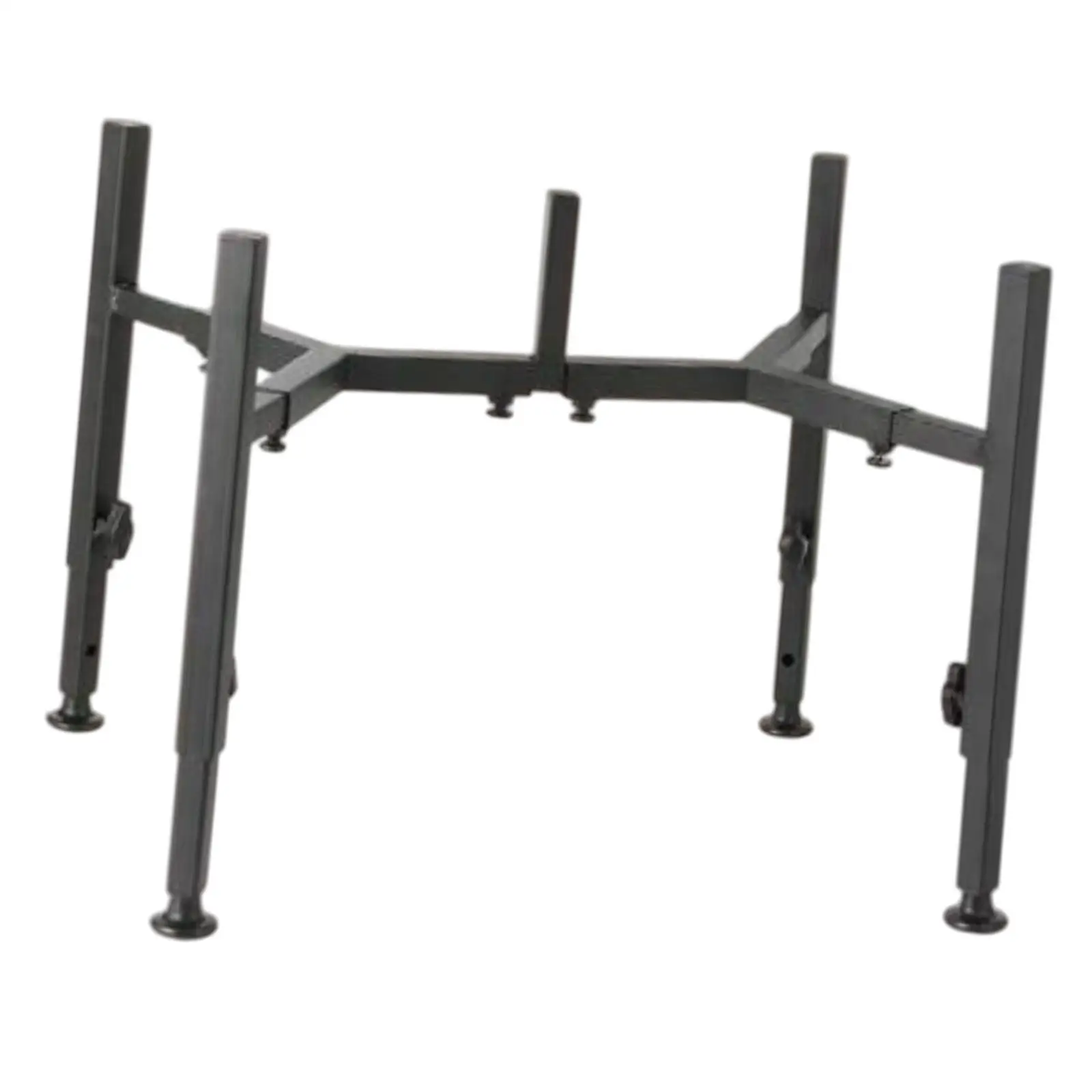 Diferentes configuraciones de altura del soporte para comedero portável