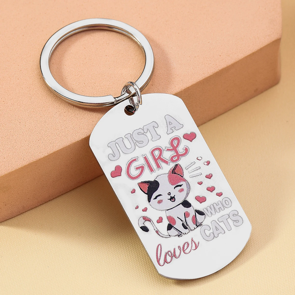 Llavero para gato o perro de dibujos animados divertido para regalo - imagen 5