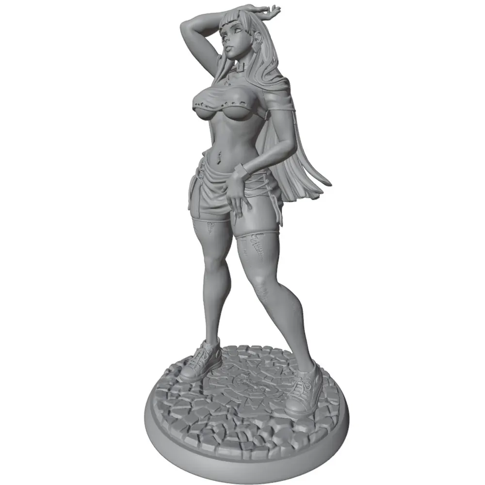 Figura de resina 1/24 para pintar – Kit de modelismo sin montar - imagen 3