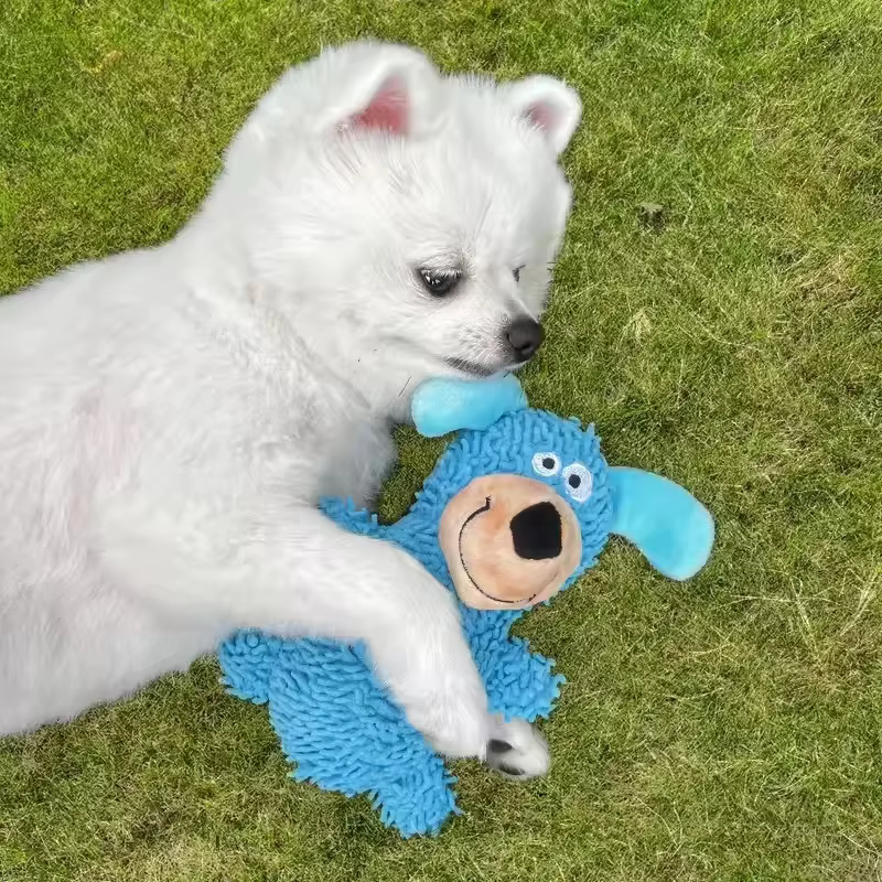 Juguete de peluche con sonido para perros: antiaburrimiento - imagen 4