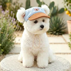 Gorro sencillo color sólido para perros pequeños y cachorros