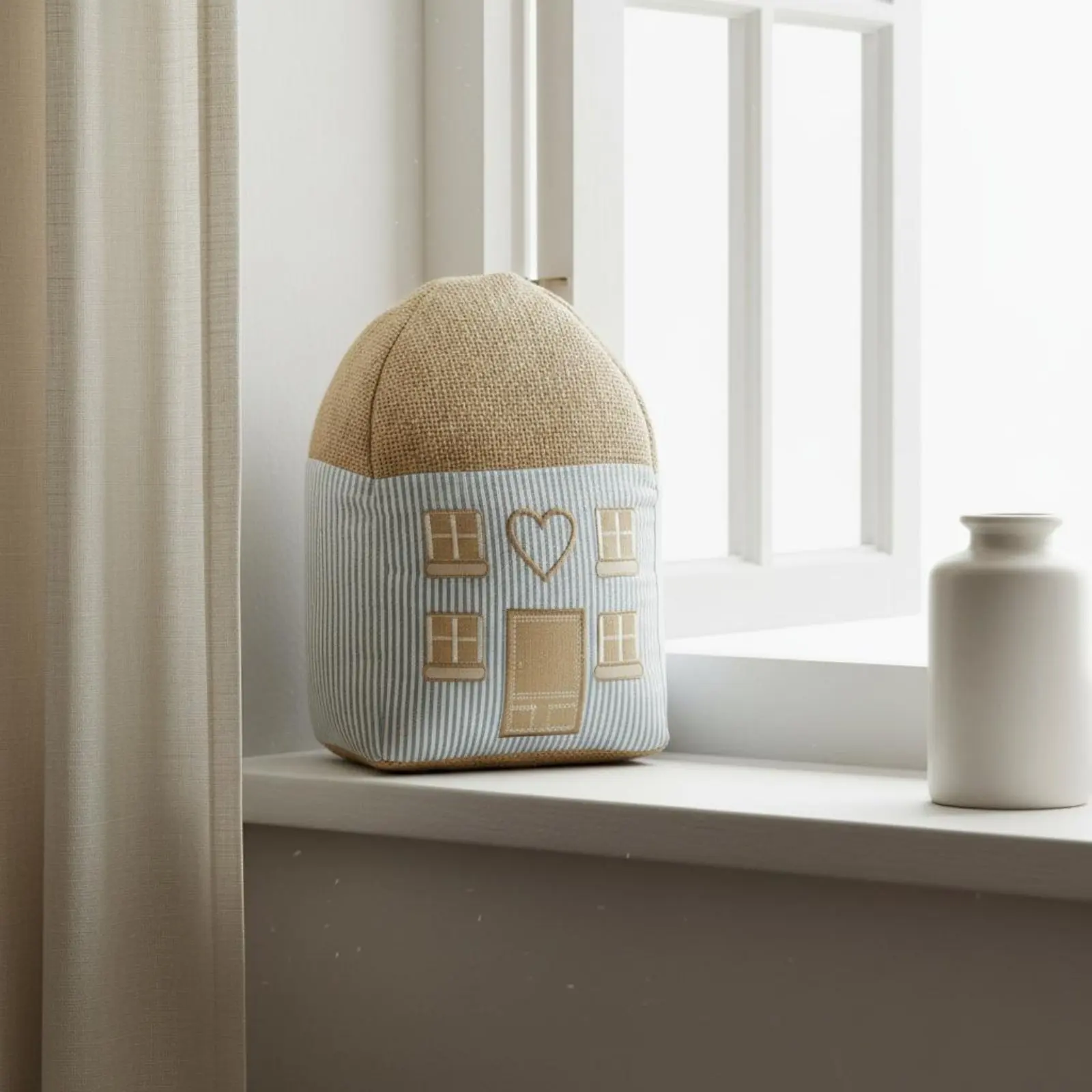 Tope de puerta textil suave decorativo para hogar y casas de campo - imagen 2