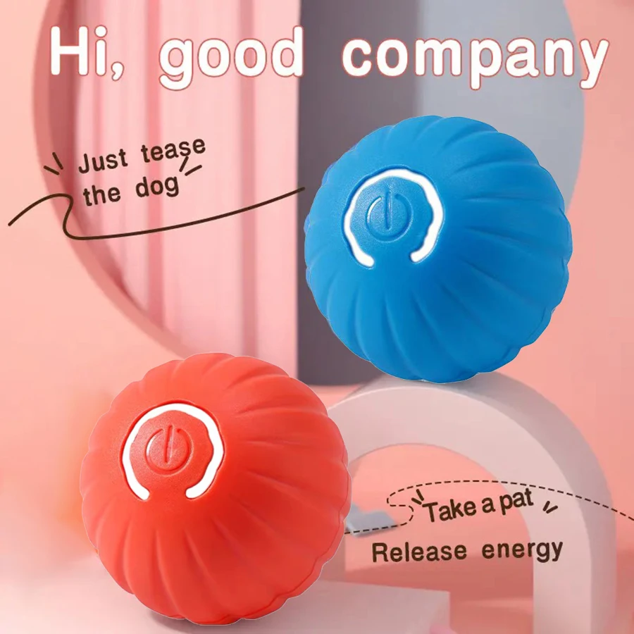 Pelota interactiva para perros – Juguete automático recargable por USB - imagen 2