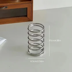 Soporte cepillos de dientes y maquillaje acero inoxidable – Estantería baño